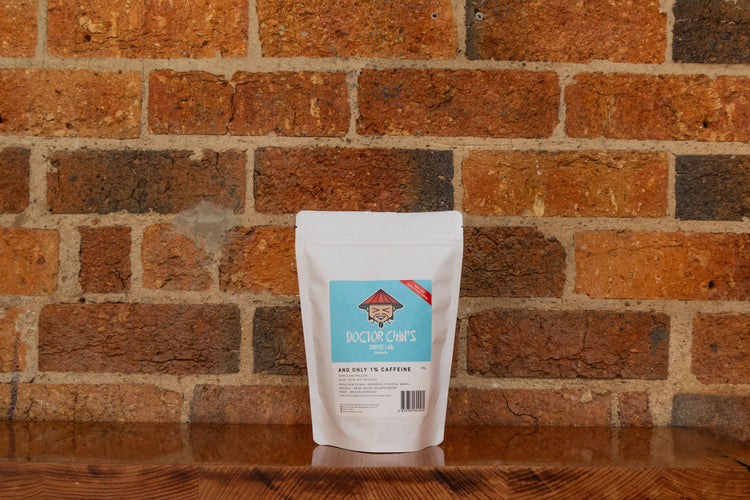 And only 1% caffeine (SWP Espresso Decaf Blend)