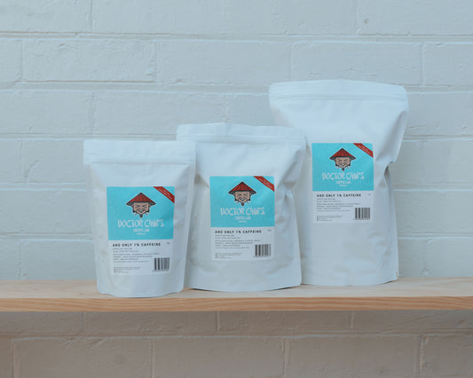And only 1% caffeine (SWP Espresso Decaf Blend)