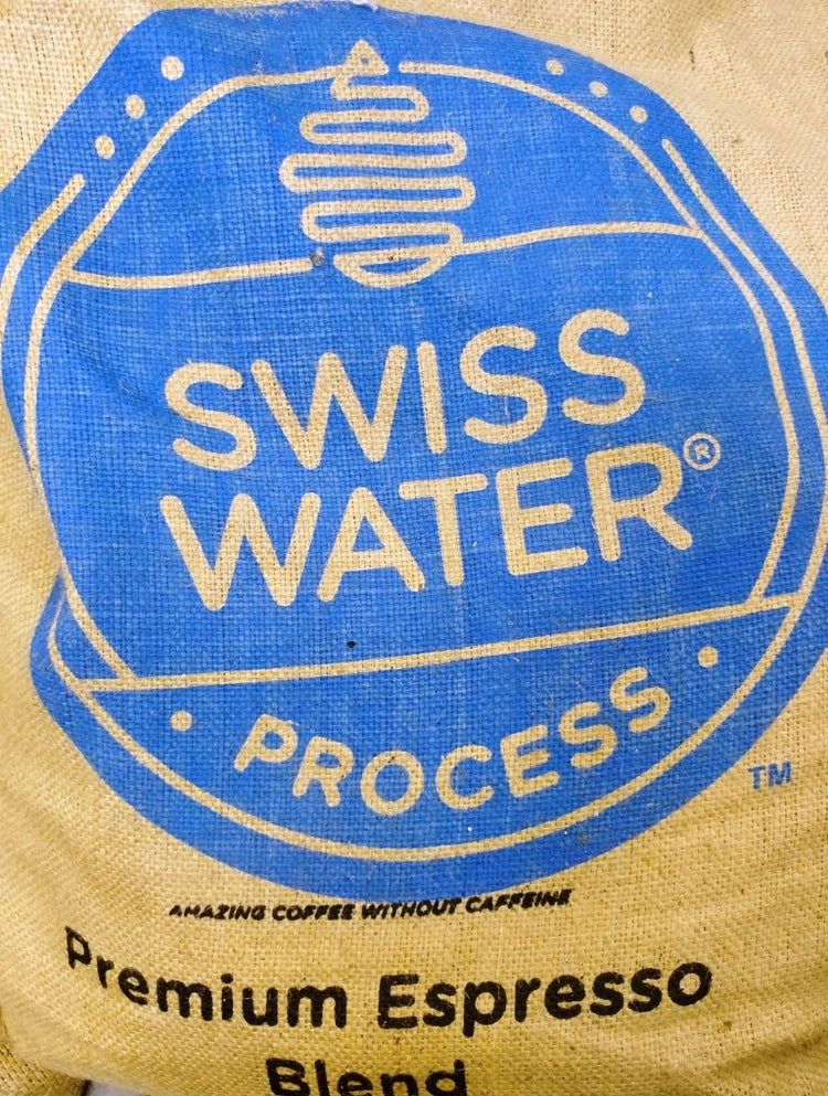 And only 1% caffeine (SWP Espresso Decaf Blend)